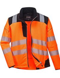 PW3 warning protection softshell jacket